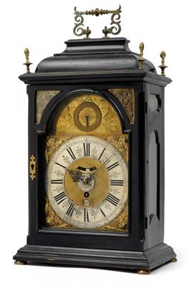 A Baroque bracket clock from Vienna, - Clocks, Vintage, Sculpture, Faience, Folk Art, Fan Collection