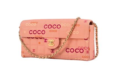 Preloved Chanel Chocolate Bar Fringe Shoulder Bag 5960004 040523. $700 OFF