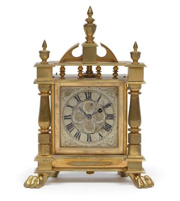 A small Historism Period table clock with repeater striking mechanism - Starožitnosti