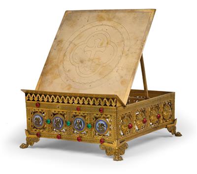 A sacral lectern, - Antiques: Clocks, Vintage, Asian art, Faience, Folk Art, Sculpture