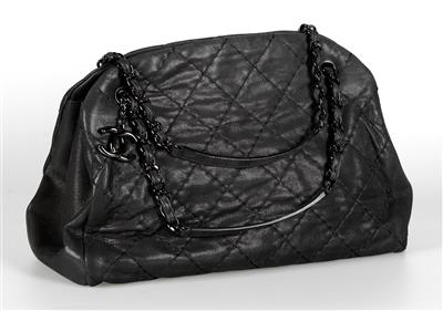 Chanel Just Mademoiselle Bag Tweed Small at 1stDibs