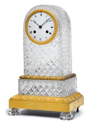 A Louis Philippe Baccarat table clock - Arte e antiquariato