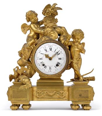 A Louis XVI ormolu mantle clock - Umění a starožitnosti