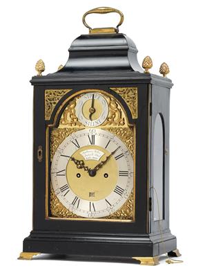 A George III bracket clock - Orologi, arte asiatica, metalli lavorati, fayence, arte popolare, sculture
