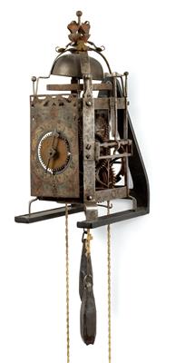 A Gothic Period iron clock - Umění a starožitnosti