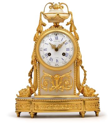 A Historism Period ormolu mantlepiece clock - Clocks, Asian Art, Metalwork, Faience, Folk Art, Sculpture