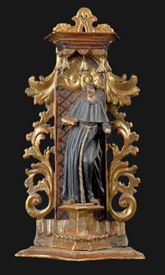 St. Antonius, - Clocks, Asian Art, Metalwork, Faience, Folk Art, Sculpture