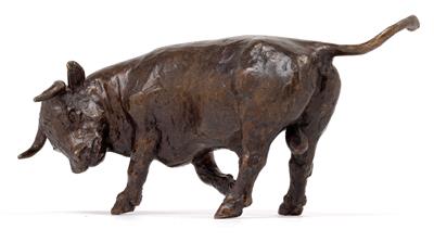 A bull, - Orologi, arte asiatica, metalli lavorati, fayence, arte popolare, sculture