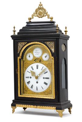 A Baroque bracket clock [Stockuhr] from Vienna - Orologi, arte asiatica, metalli lavorati, fayence, arte popolare, sculture