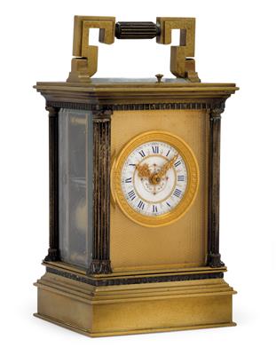 A travel clock from France - Umění a starožitnosti