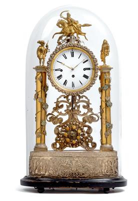 An anniversary clock with musical mechanism - Umění a starožitnosti