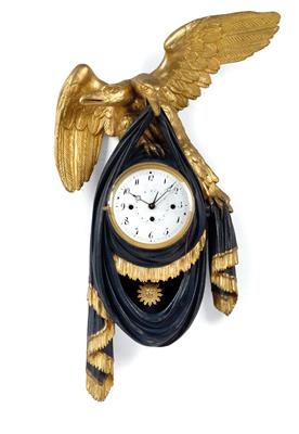 A neoclassical eagle clock - Umění a starožitnosti