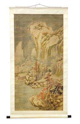 Lan Ying (1585-1664 im Stil von - Uhren, Metallarbeiten, Asiatika, Vintage, Fayencen, Skulpturen, Volkskunst