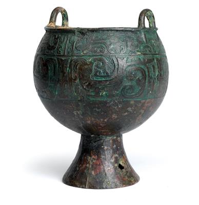 A ritual bronze vessel, China, Western Zhou Dynasty - Umění a starožitnosti