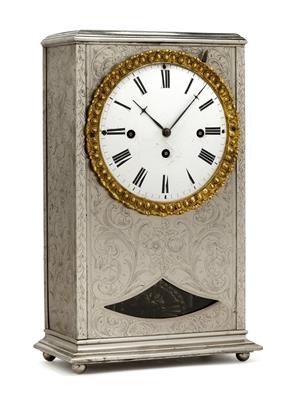 Late Biedermeier bracket clock [Stockuhr] - Clocks, Asian Art, Vintage, Metalwork, Faience, Folk Art, Sculpture