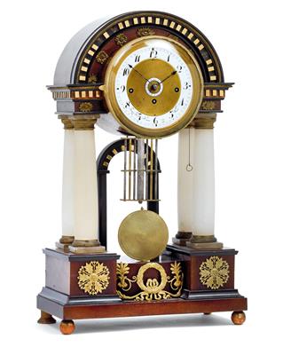 A Biedermeier commode clock from Vienna - Clocks, Asian Art, Vintage, Metalwork, Faience, Folk Art, Sculpture