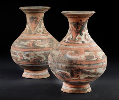 A pair of vases, China, Han Dynasty - Umění a starožitnosti