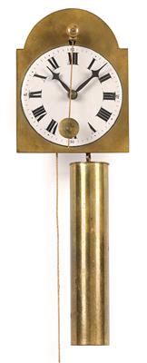 A miniature "Brettluhr" clock - Orologi, arte asiatica, metalli lavorati, fayence, arte popolare, sculture
