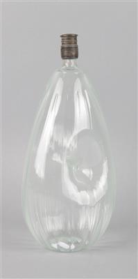 A "Nabelglas" glass bottle, - Clocks, Asian Art, Metalwork, Faience, Folk Art, Sculpture