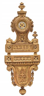 A Late Baroque console clock from Italy - Antiques
