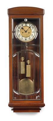 An art nouveau wall pendulum clock - Antiquariato