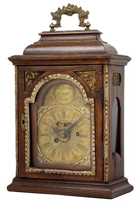 A small Baroque bracket clock (Stockuhr) from Vienna, - Antiques