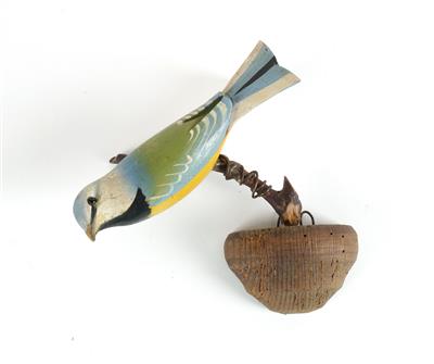 A Viechtau bird, blue tit, - Antiquariato