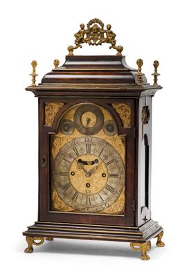 A Baroque bracket clock from Vienna, with musical mechanism - Antiques