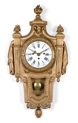 A Josephinian cartel clock - Umění a starožitnosti