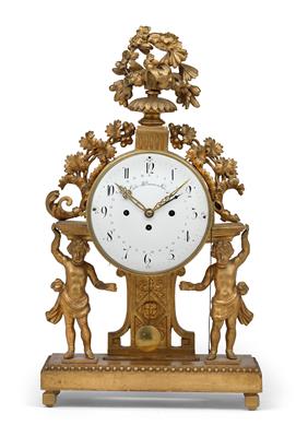 A Josephinian commode clock - Umění a starožitnosti