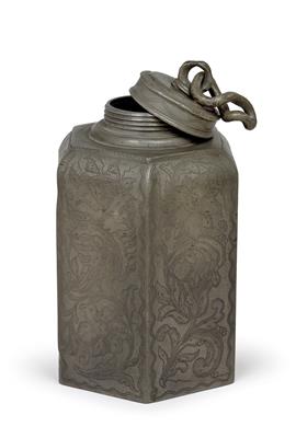 A screw-top bottle, - Antiquariato