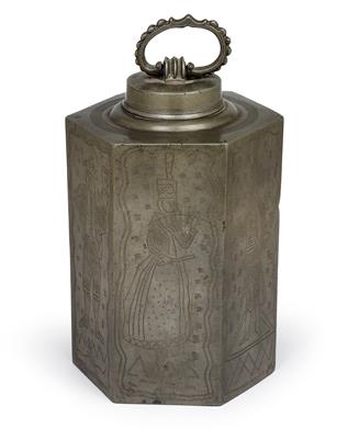 A screw-top bottle, - Antiquariato