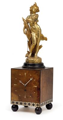 An art nouveau mysterieuse travel clock - Umění a starožitnosti