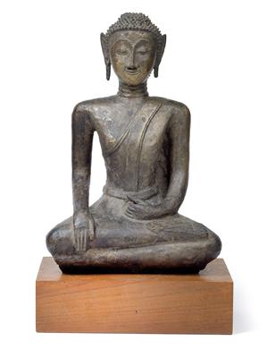 The Buddha in maravijaya, Thailand, 16th cent. or later - Antiques