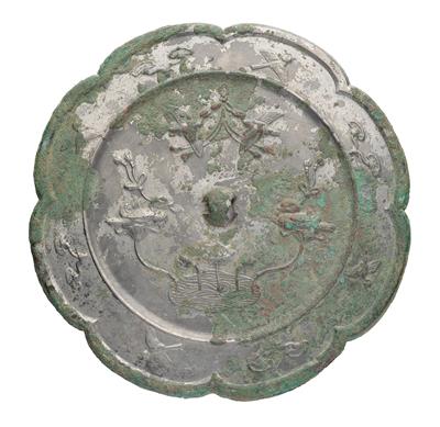 A Bronze Mirror, China, probably Tang Dynasty - Antiquariato