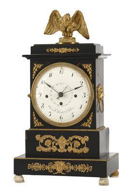 A Neoclassical Commode Clock from Vienna - Antiques (Clocks, Asian Art, Metalwork, Faience, Folk Art, Sculpture)