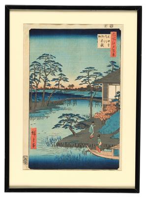 Ando Hiroshige - Antiquitäten (Uhren, Metallarbeiten, Asiatika, Fayencen, Skulpturen, Textilien, Volkskunst)