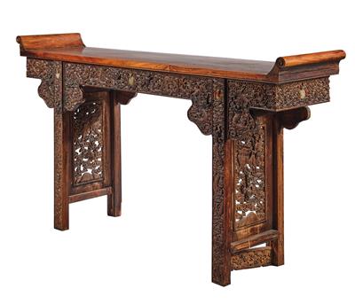 An Altar Table, China, 19th Century, - Works of Art - Part 1