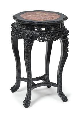 A Side Table, China, Late Qing Dynasty/Republican Period, - Starožitnosti - Část 1
