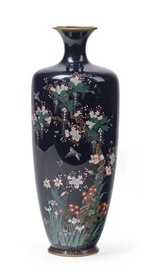 A Cloisonné Vase, Japan, Meiji Period - Works of Art - Part 1