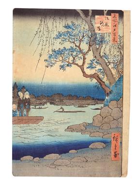 Hiroshige (1797-1858) - Asiatika, Antiquitäten und Möbel - Teil 1