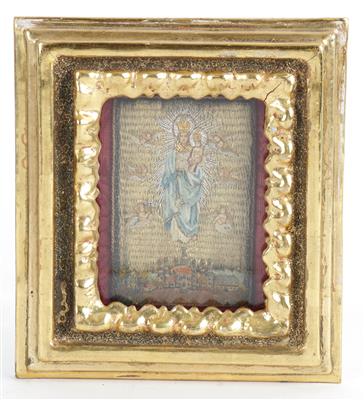 Madonna mit Kind, - Antiques