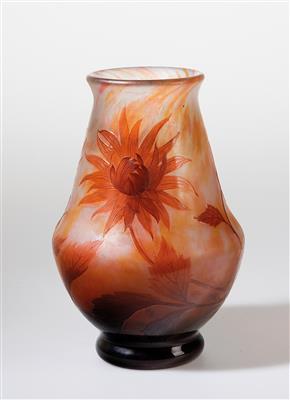 Vase "Dahlia", Daum, Nancy, 1910-15 - Secese a umění 20. století