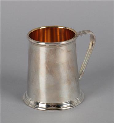 Italienischer Silber Becher, - Silver