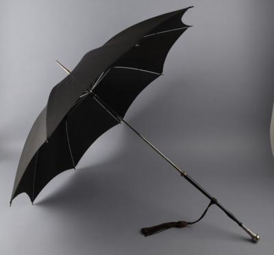 Schirm mit Silbermontierung, - Stříbro