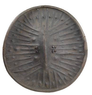 Ethiopia: Arussi-Galla, Amarro and others: old round shield. - Tribal Art