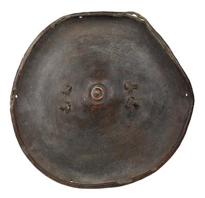 Ethiopia: shield from the Sidamo region, Southwest Ethiopia, 19th century. - Tribal Art