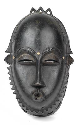 Baule, Ivory Coast: Mask of the ‘portrait mask’ type. - Tribal Art