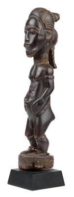 Baule, Elfenbeinküste: Eine außerordentliche und meisterhaft gearbeitete Figur eines ‘spirituellen Ehegatten’, genannt ‘Blolo Bian’. - Stammeskunst/Tribal-Art; Afrika