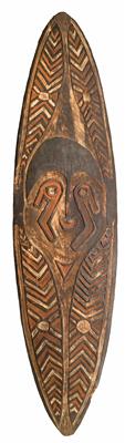 New Guinea, South Coast, Papua Gulf: ancestor board ‘Gope’. - Mimoevropské a domorodé umění